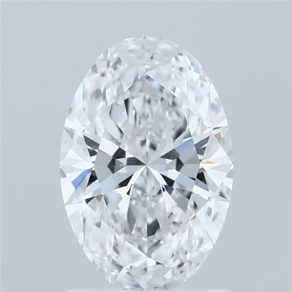 1.4ct Oval D VVS2 Lab Created Diamond