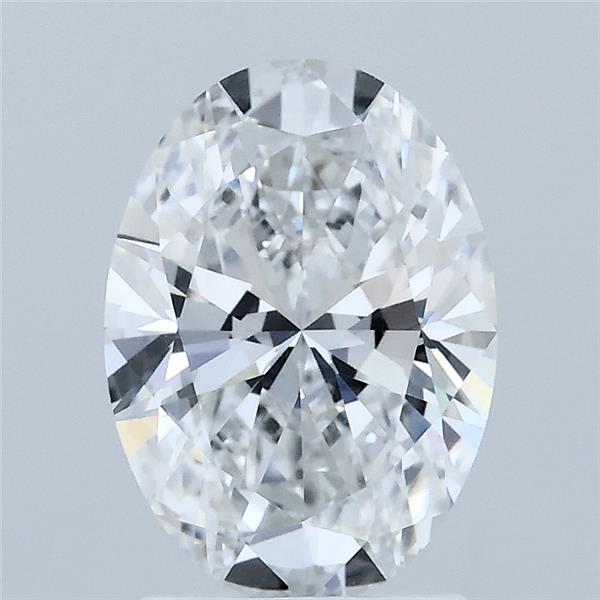 2.01ct Oval D VVS2 Lab Created Diamond