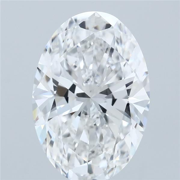 3.04ct Oval E VVS1 Lab Created Diamond