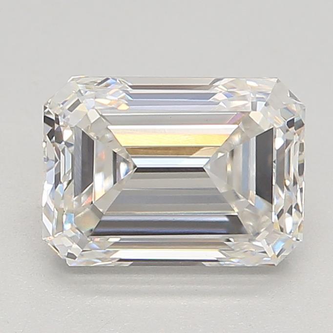 1.5ct Emerald F VVS2 Lab Created Diamond