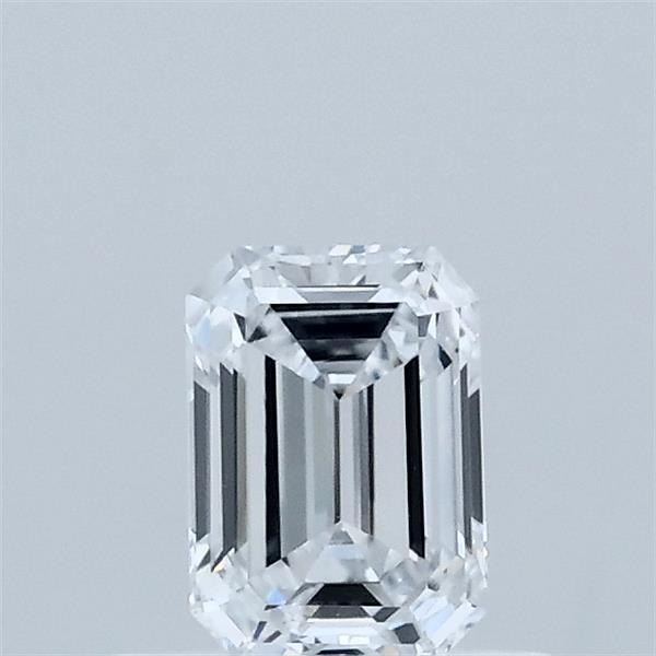 0.51ct Emerald D VVS1 Lab Created Diamond