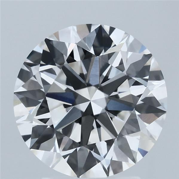 3.02ct Round E VVS2 Lab Created Diamond