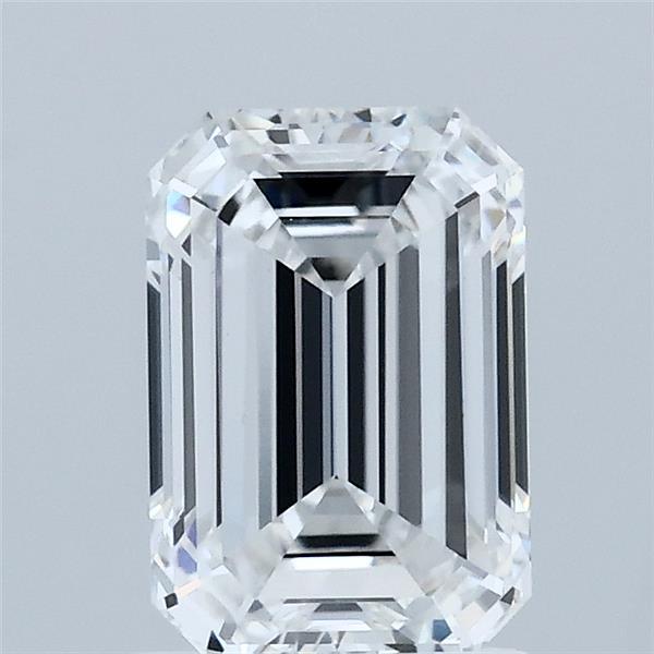 1.52ct Emerald E VVS2 Lab Created Diamond