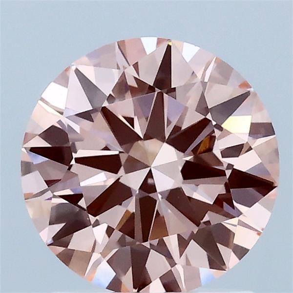 1.5ct Round FANCY VIVID PINK VS1 Lab Created Diamond