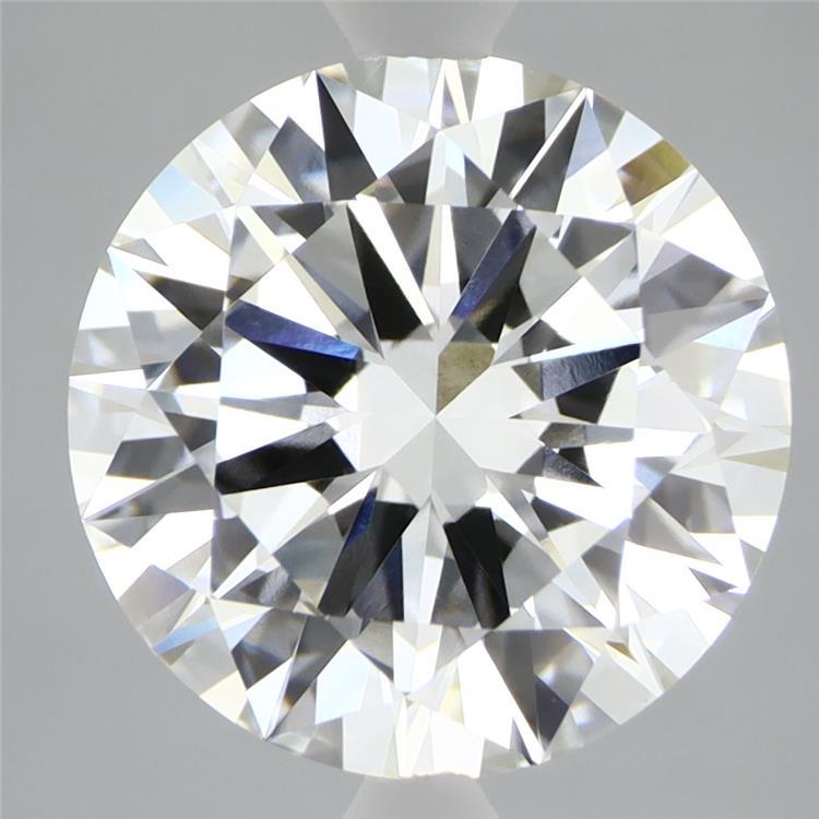 4.53ct Round F VVS2 Lab Created Diamond