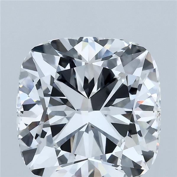 5.35ct Cushion E VVS2 Lab Created Diamond