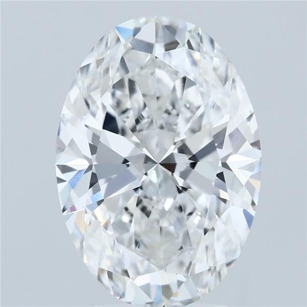 4.07ct Oval E VVS1 Lab Created Diamond