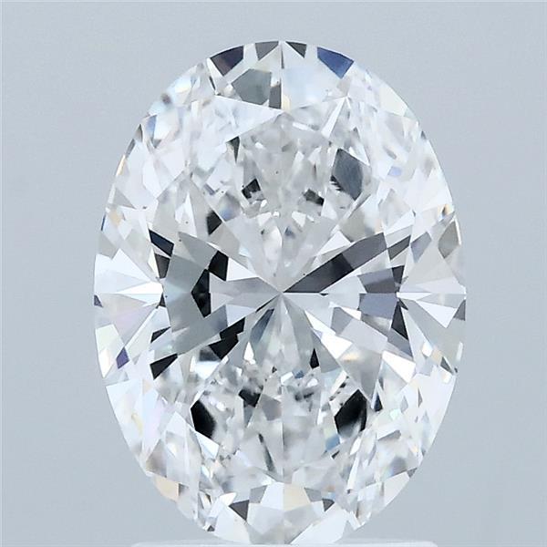 2.01ct Oval D VS1 Lab Created Diamond