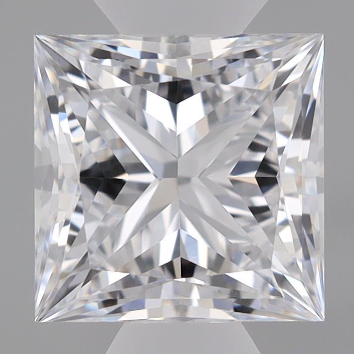 1.05ct Princess E IF Lab Created Diamond