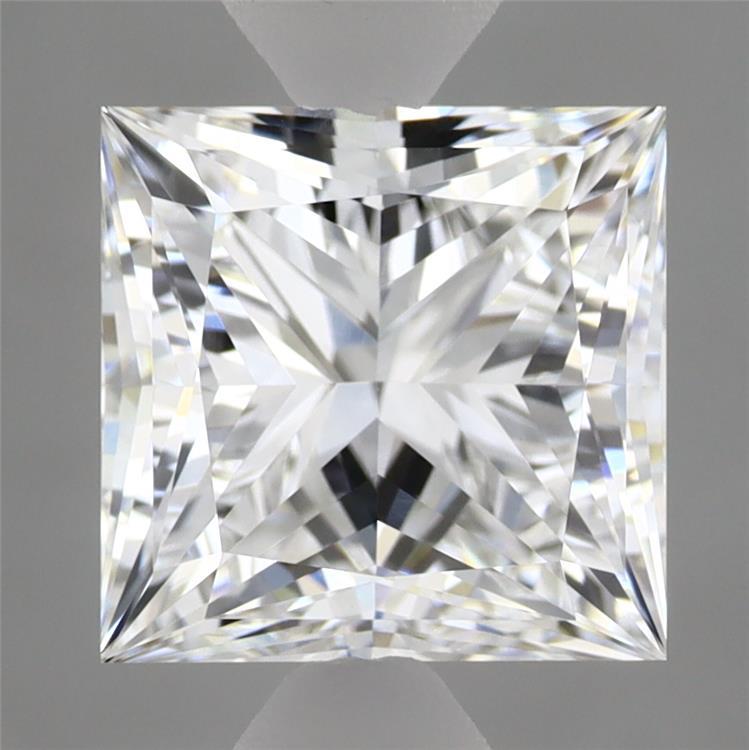2.95ct Princess E VVS2 Lab Created Diamond