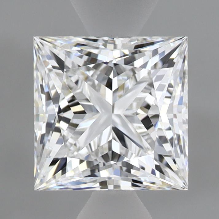 1.54ct Princess D VS1 Lab Created Diamond