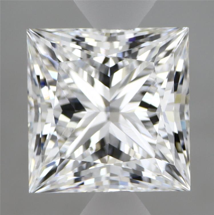 3.06ct Princess D VVS2 Lab Created Diamond