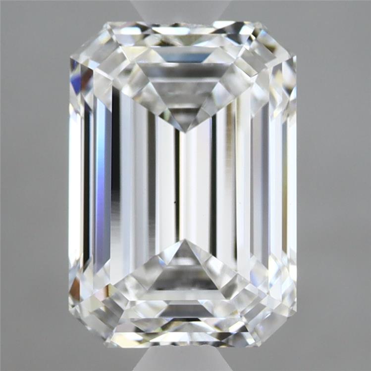 2.9ct Emerald E VS1 Lab Created Diamond