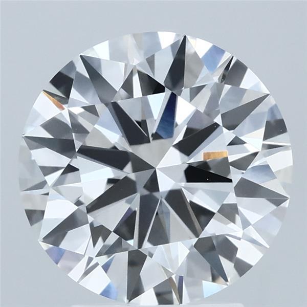 3.02ct Round E VVS2 Lab Created Diamond