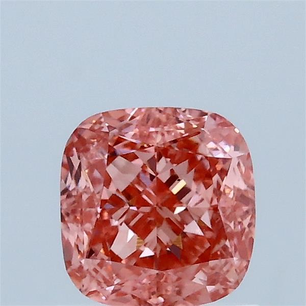 1.04ct Cushion FANCY VIVID PINK VS1 Lab Created Diamond