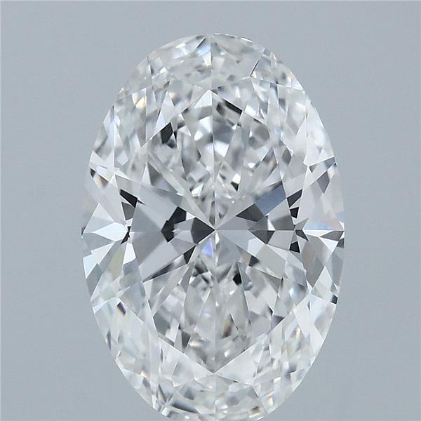 3.02ct Oval E VVS1 Lab Created Diamond