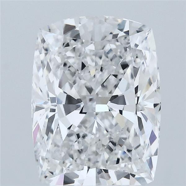 3ct Cushion D VS1 Lab Created Diamond