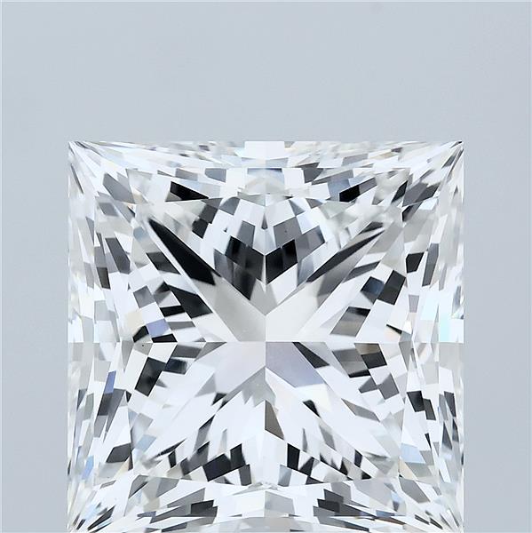 11.04ct Princess F VVS2 Lab Created Diamond