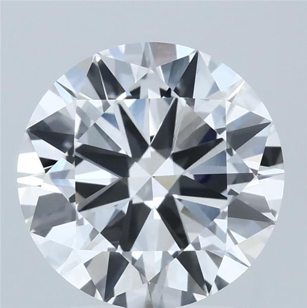 3ct Round E VVS2 Lab Created Diamond
