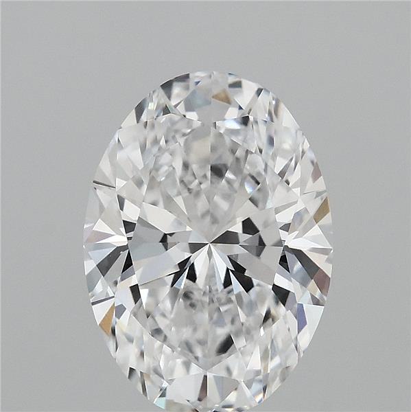 3.08ct Oval D VVS1 Lab Created Diamond