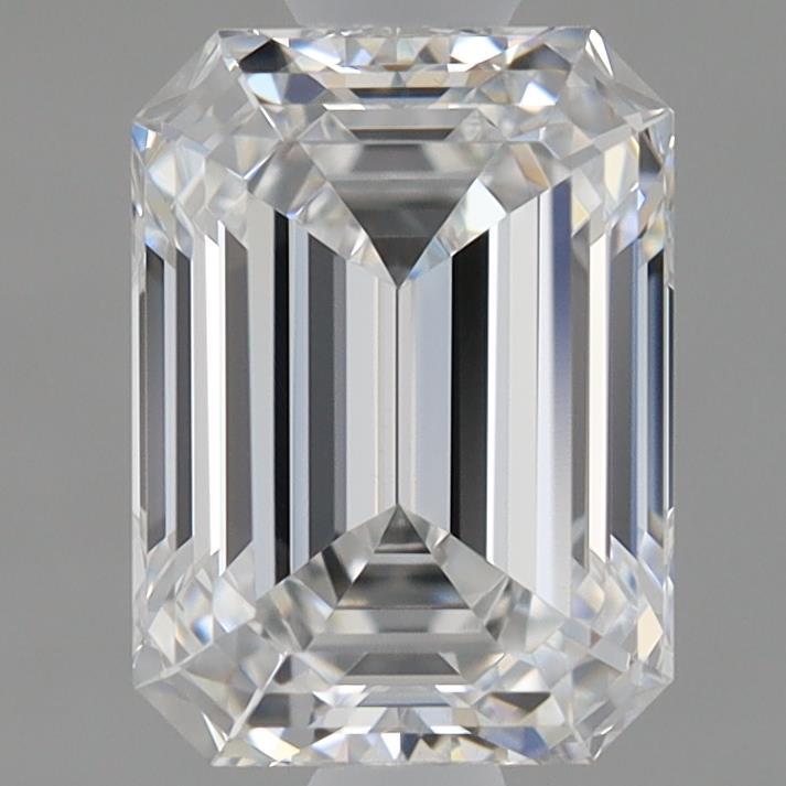 0.97ct Emerald D VS1 Lab Created Diamond