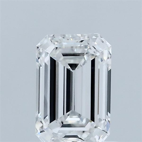 0.89ct Emerald D VVS2 Lab Created Diamond