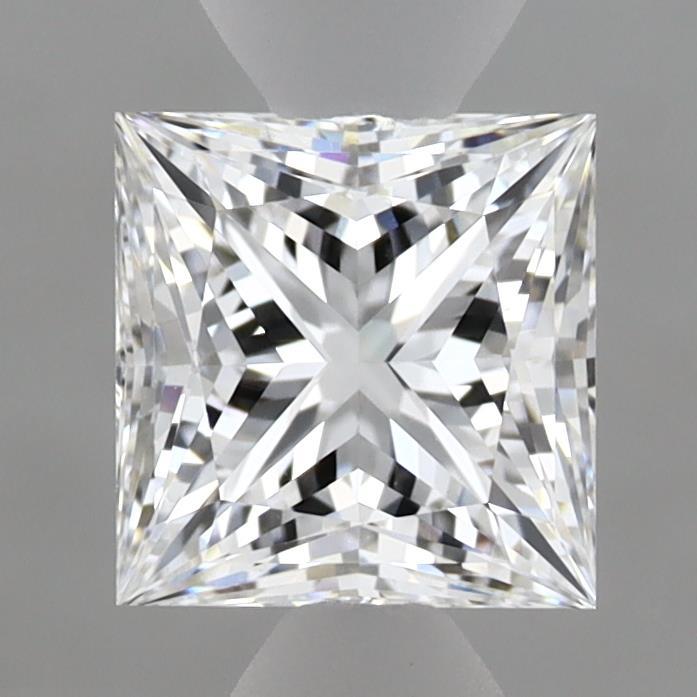 1.39ct Princess D VVS2 Lab Created Diamond