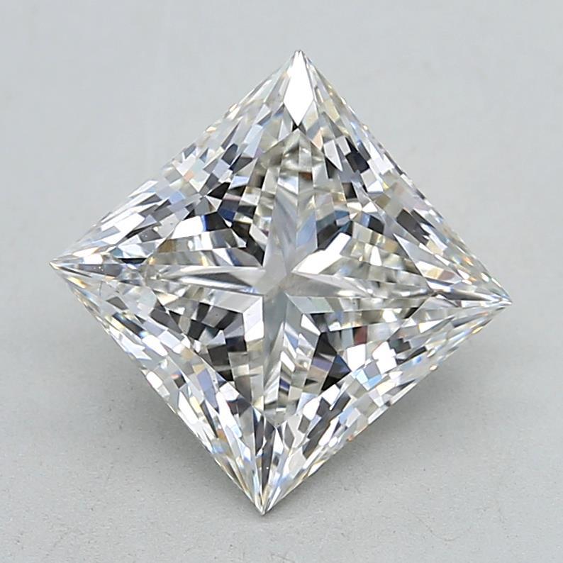 4.06ct Princess G VS1 Lab Created Diamond