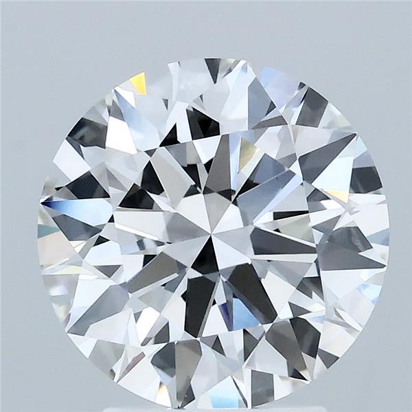 3.05ct Round E VVS2 Lab Created Diamond