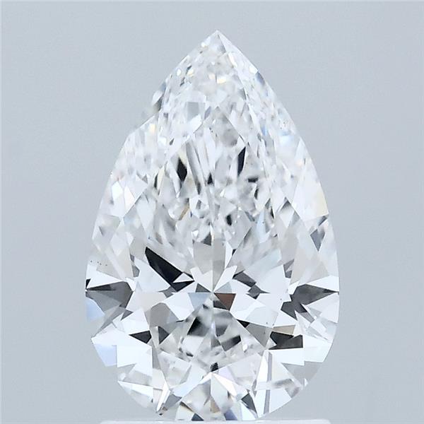 1.56ct Pear E VS1 Lab Created Diamond