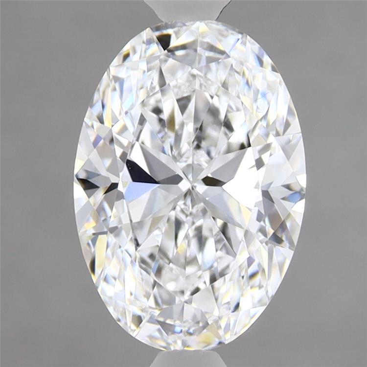 2.09ct Oval D VVS2 Lab Created Diamond