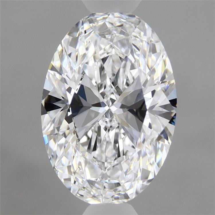 1.53ct Oval D VVS2 Lab Created Diamond