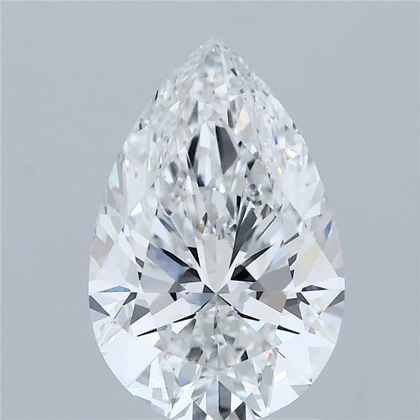 2.04ct Pear E VVS2 Lab Created Diamond