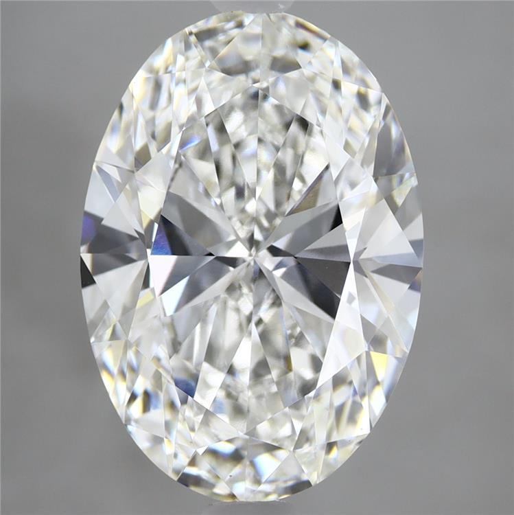 4.92ct Oval E VVS2 Lab Created Diamond