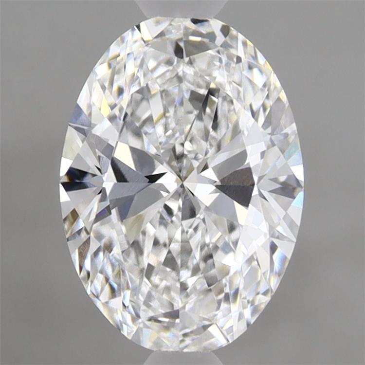 1.53ct Oval D VVS2 Lab Created Diamond