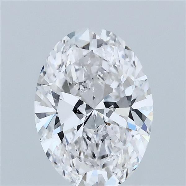 1.02ct Oval D VVS2 Lab Created Diamond