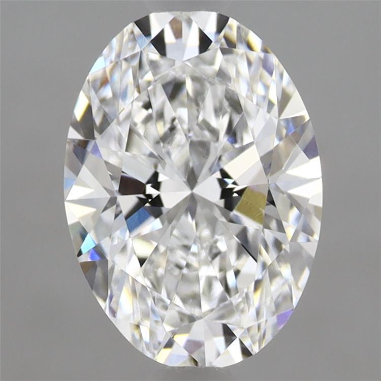 2.09ct Oval D VVS2 Lab Created Diamond