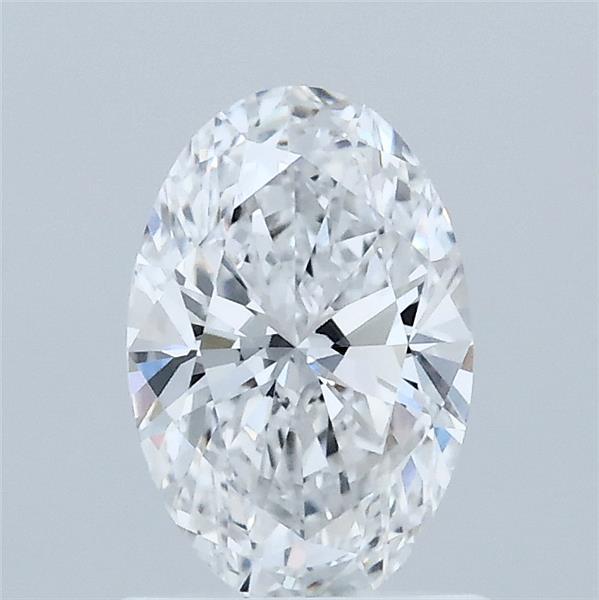 1.02ct Oval D VVS2 Lab Created Diamond