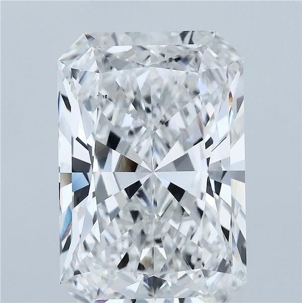 7.07ct Radiant E VS1 Lab Created Diamond