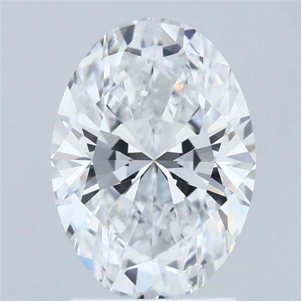 2.01ct Oval D VVS2 Lab Created Diamond