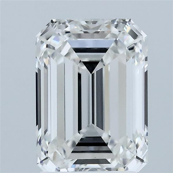 2ct Emerald F VS1 Lab Created Diamond