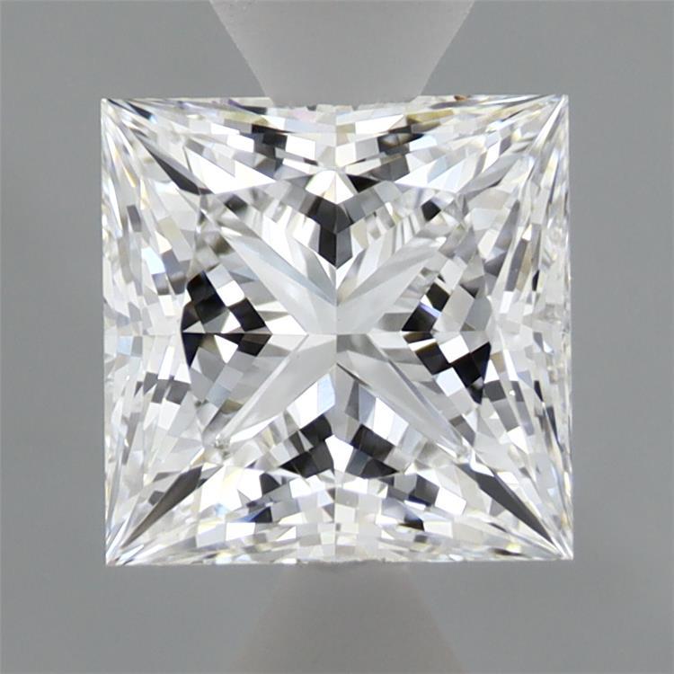 1.55ct Princess D VVS2 Lab Created Diamond