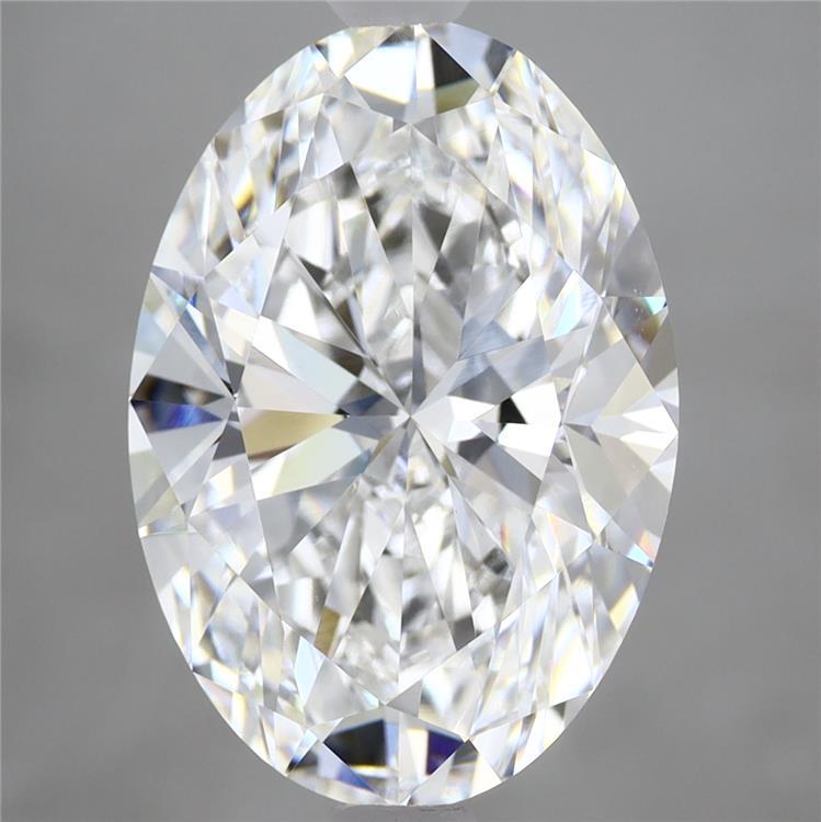 4.95ct Oval E VVS2 Lab Created Diamond