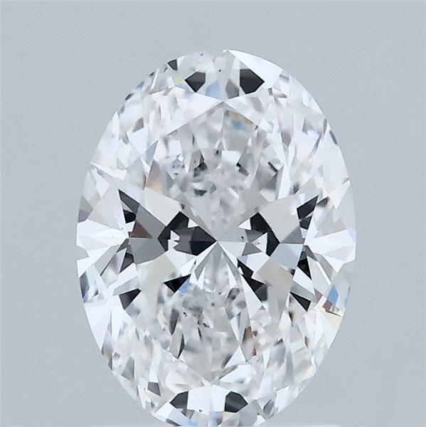1.5ct Oval D VS2 Lab Created Diamond