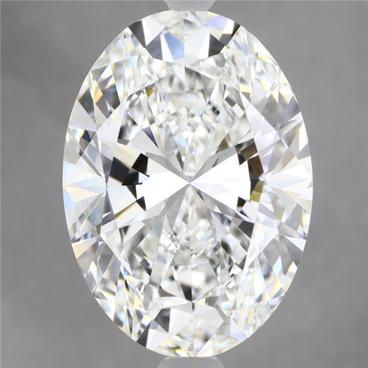 6.93ct Oval E VVS2 Lab Created Diamond