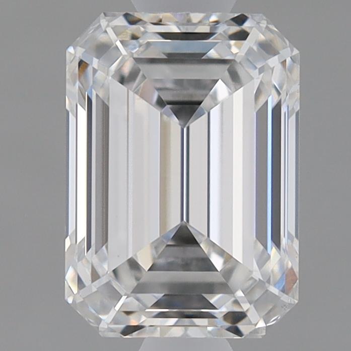 0.9ct Emerald E VVS2 Lab Created Diamond