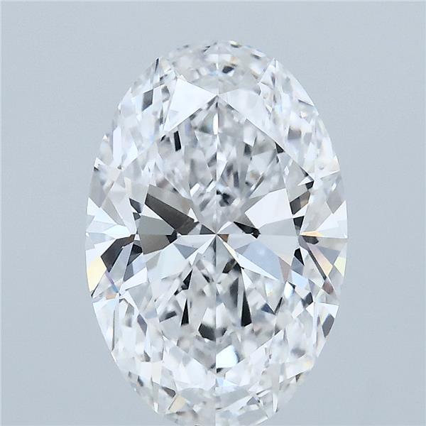 2.87ct Oval D VVS2 Lab Created Diamond