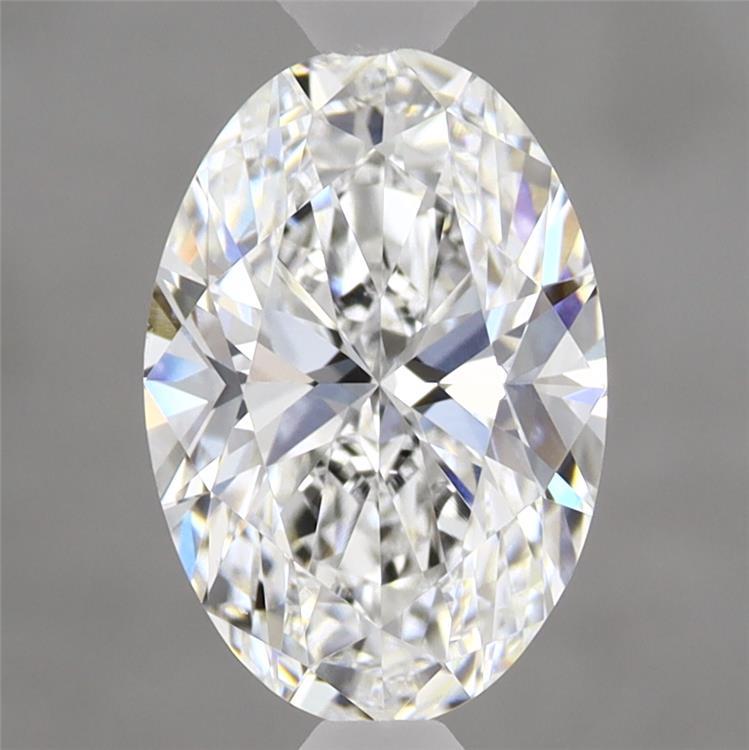 2ct Oval D VVS1 Lab Created Diamond