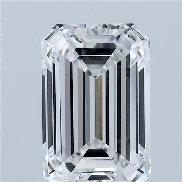 1.72ct Emerald D VS1 Lab Created Diamond