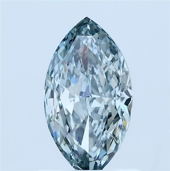 1.04ct Marquise FANCY GREY GREEN VS2 Lab Created Diamond